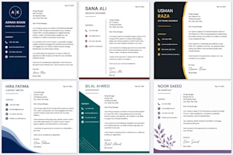 write a professional cover later for your job application