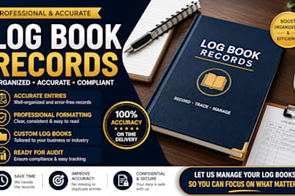 create professional log books, logbook templates and records