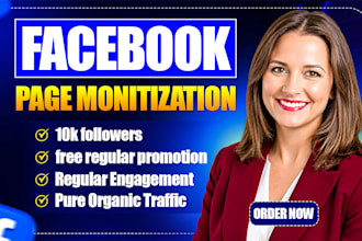organically promote and monetize your facebook page