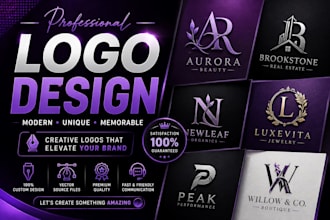 design a hand made logo design for you brand