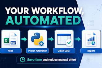 automate excel CSV and data processing tasks with python