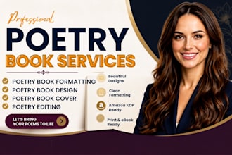do poetry book formatting  peotry writing poetry book design poetry book cover