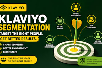 setup klaviyo segmentation for targeted email marketing