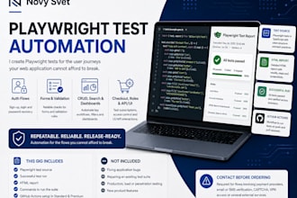 create playwright e2e tests for your web app in typescript
