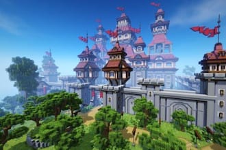 build custom minecraft maps, spawn, lobby, hub, houses and worlds