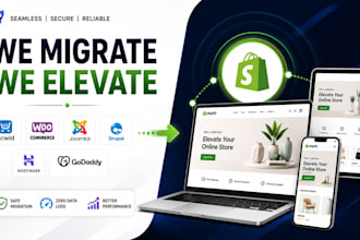 clone website ecwid to shopify woocommerce to shopify joomla drupal to shopify