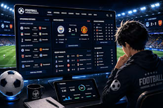 build a football fixtures and results website