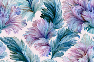 create unique hand painted watercolor