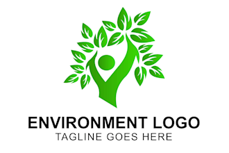 design a custom environmental logo for ngos and organization