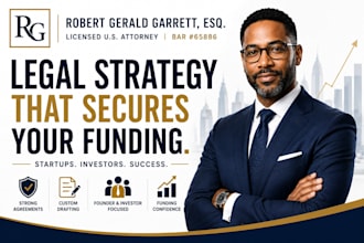 draft a bespoke startup investment term sheet to secure funding