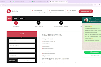 creating an airport transfer taxi portal