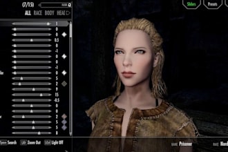 create a custom skyrim mod with animation weapon armor clothes for game mods