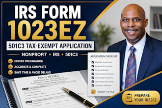register your nonprofit and file 501c3 tax exemption