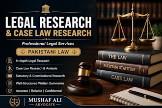 do professional legal resarch and case law research