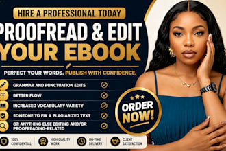 proofread and edit your ebook