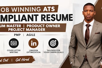 do scrum master resume, project management, product manager, pmp and agile