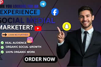do organic social medial promotion real audience growth