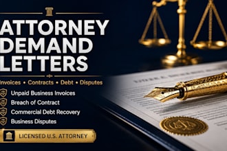 draft an attorney demand letter for your unpaid business invoice