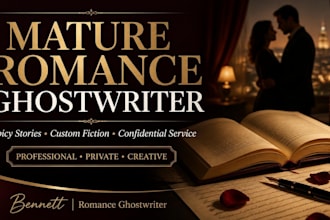 write erotic story, ghostwrite erotica, erotic writing nsfw story writing