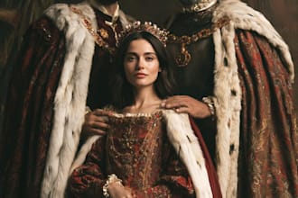 make amazing royal family, royal couple portrait