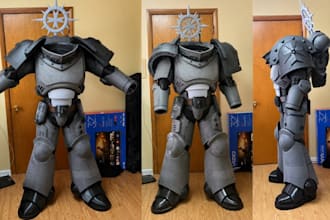 create 3d cosplay model 3d  props helmets mask swords cosplay weapon stl file
