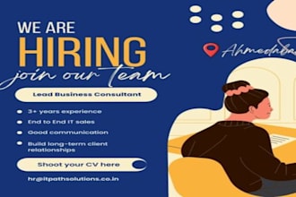 do logo design and job post or banner