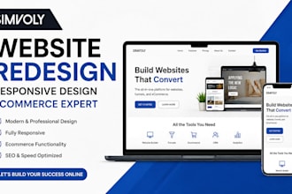 do simvoly website redesign simvoly responsive design simvoly ecommerce expert
