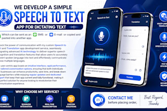 build a ai app with speech to text, translation, chat, and advanced ai features
