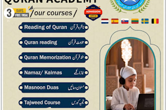 teach quran with tajweed and islamic studies online