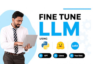 fine tune llm gpt and llama on your data with python