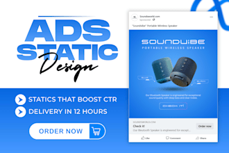 be your dtc brand static ads designer