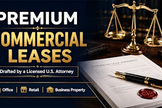 draft a legally binding commercial lease agreement as a US attorney