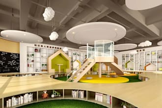 create 3d kids play areas, adventure parks and theme attractions