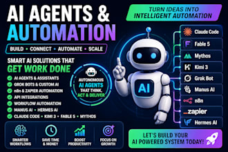 claude code fable 5 mythos zapier kimi 3 grok bot manus n8n automation hermes ai