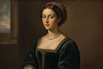 do renaissance art oil painting portrait
