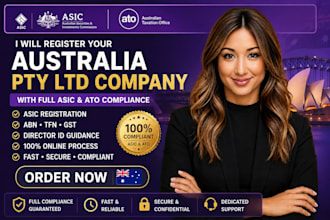 register your australia pty ltd company with full asic and ato compliance