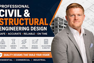 provide architec, civil and structural engineering design