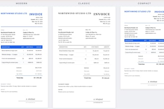 set up an invoice generator web app for your business