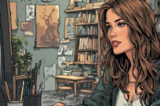 comic book professional artist