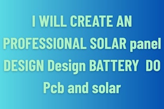do pcb with solar panel design
