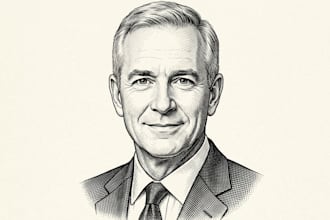 create a your wsj style hedcut portrait