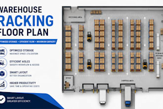 design warehouse racking floor plan optimized storage aisles