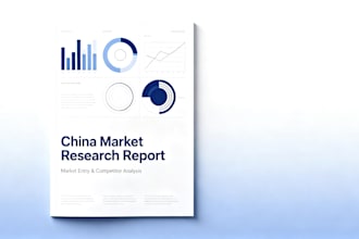 do china market research and competitor analysis for market entry