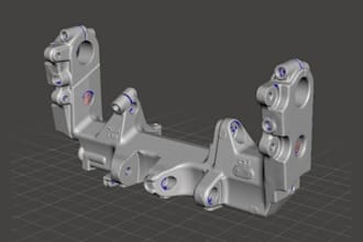 convert stl, obj point cloud and 3d scan mesh files into editable cad step model