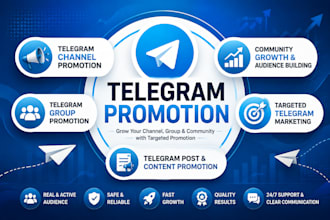 promote your telegram channel boost channel visibility and audience growth