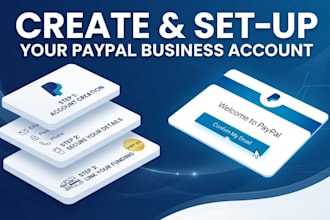 set up wise, stripe, paypal, and business payment accounts for your business