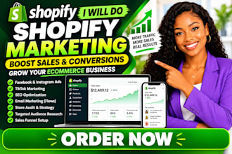 do shopify marketing to boost shopify sales conversion and ecommerce marketing