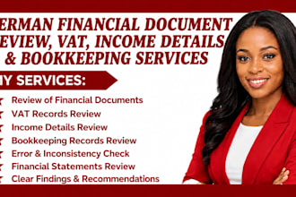 review german tax returns, vat, income tax and bookkeeping