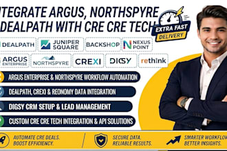 integrate argus enterprise northspyre dealpath cre reonomy digsy CRM automation