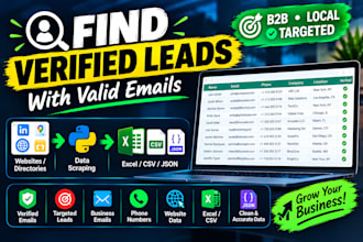 find verified leads with valid emails
